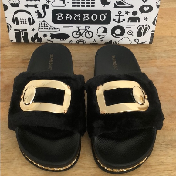 bamboo slides shoes